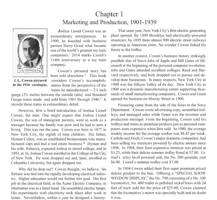 Greenberg Lionel Standard Chap 1, page 8